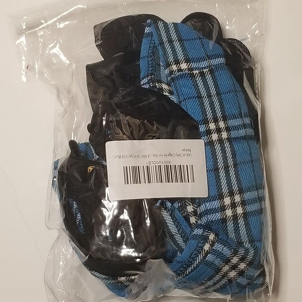 Nicetage Schoolgirl Lingerie Costume H553 Blue New